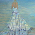 The Illusion original oil on canvas 30 x 40 by florida artist bonnie perlin