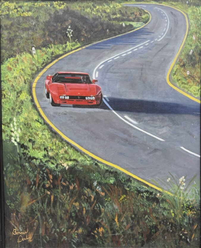 The Winding Road. Oil 24x30