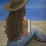 The Quiet Shore Oil on Canvas 30x40