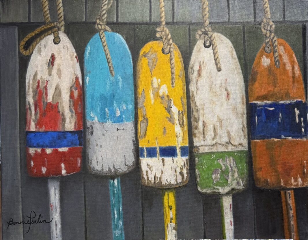 Harbor Sentinels 24x30 Oil on Canvas